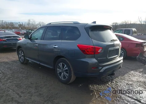 2019 Nissan Pathfinder Sv из США, поврежденный, VIN 5N1DR2MM3KC576968